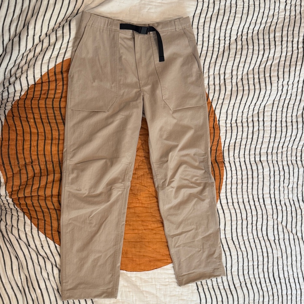 Reigning Champ Solotex Twill Crossover Pant size medium sand colorway